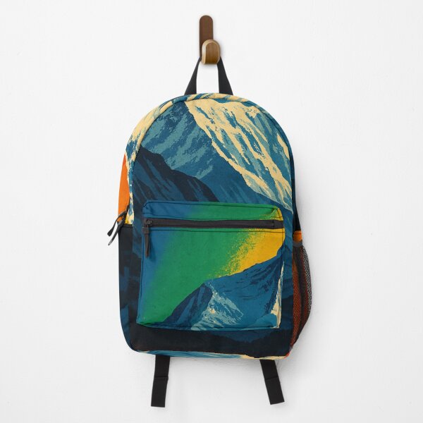 Item preview, Mount Everest Rainbow Nepal Himalayas Poster designed and sold by Aryabek.