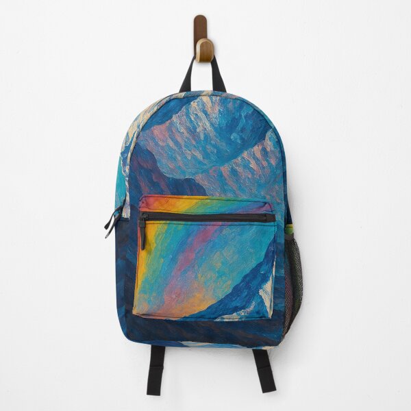 Item preview, Mount Everest Rainbow Oil Style Mountain Art designed and sold by Aryabek.