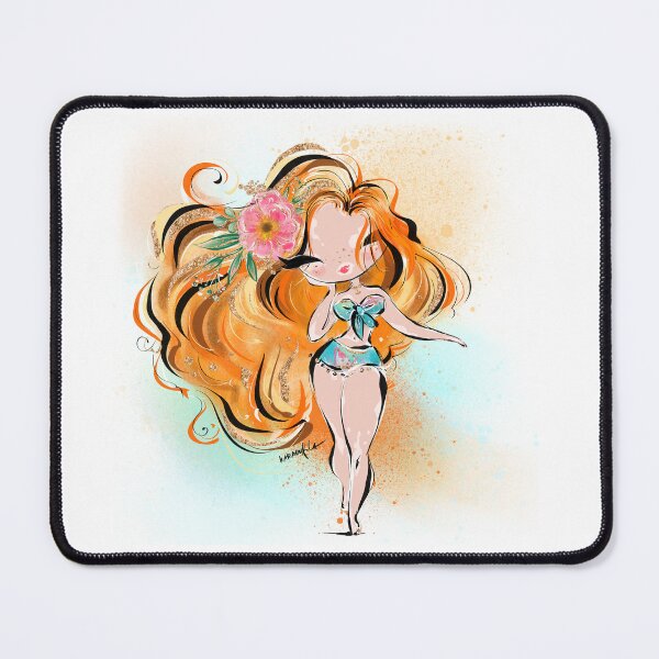 Item preview, Redhead Vitiligo Girl designed and sold by KaramfilaS.