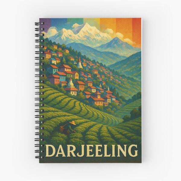 Item preview, Darjeeling Rainbow Hills Kanchenjunga View designed and sold by Aryabek.