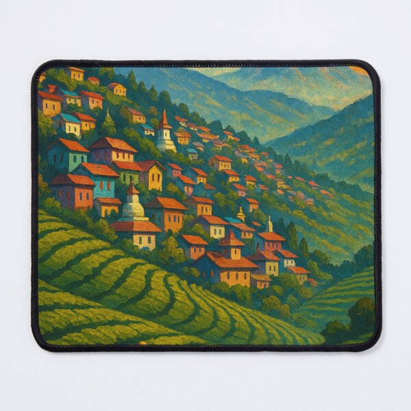 Item preview, Darjeeling Rainbow Hills Kanchenjunga View designed and sold by Aryabek.