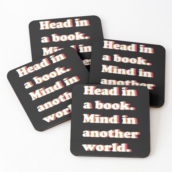 Item preview, Head in a book, mind in another world designed and sold by StarkXpressions.