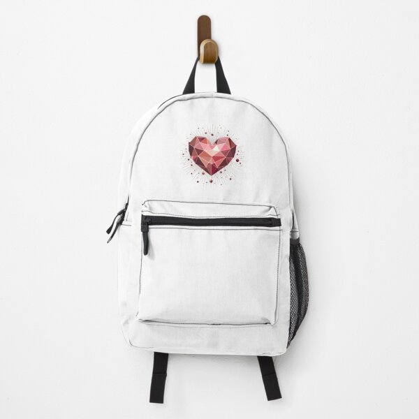 Item preview, Crystal Heart Geometric Pink Art Teenage Girls Women Love designed and sold by clothesy7.