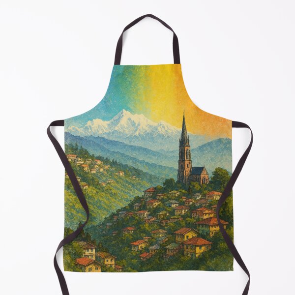 Item preview, Darjeeling Church Rainbow Kanchenjunga Horizon designed and sold by Aryabek.
