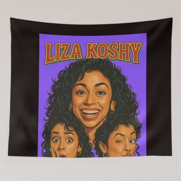 Item preview, Liza Koshy Bootleg Pop Art Expressions Purple designed and sold by Aryabek.