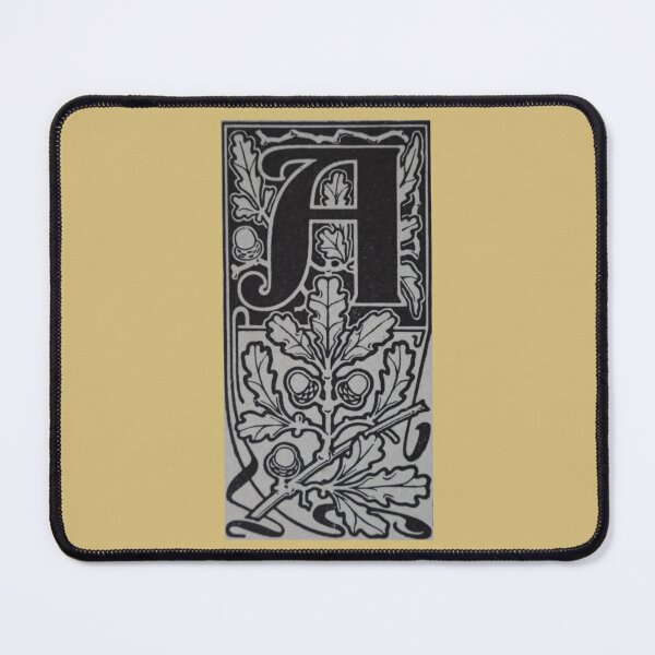 Item preview, Art by Mike Linocut digitally edited, alphabet letter A, combinable designed and sold by allartbymike.