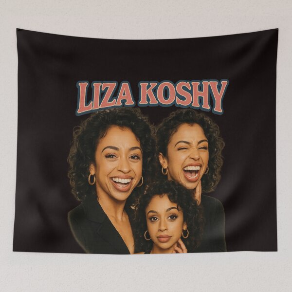 Item preview, Liza Koshy Bootleg Trio Laughing Pop Art designed and sold by Aryabek.