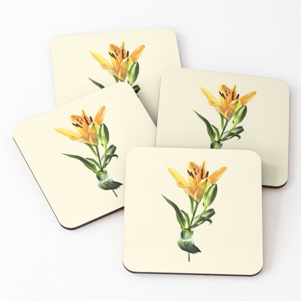 Item preview, Single Orange Lily and Buds designed and sold by Susan Savad.