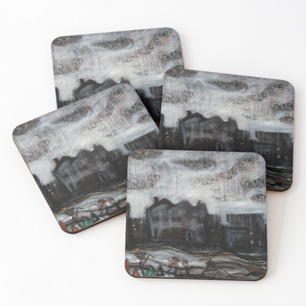 Item preview, homeless tents in the storm designed and sold by glennbrady.