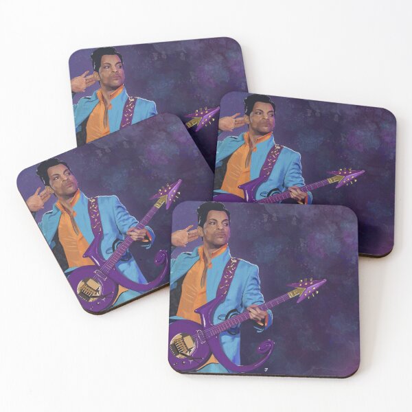 Item preview, Prince with symbol guitar. designed and sold by Tony Casues.