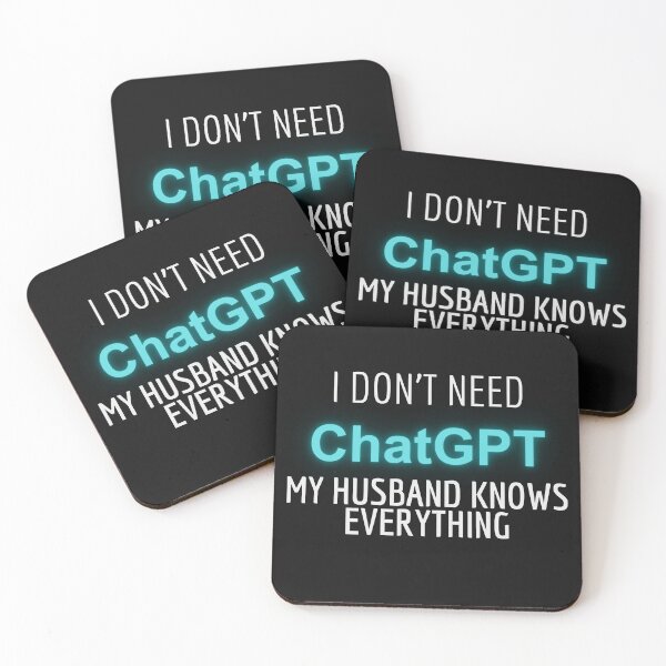 Item preview, I Don't Need ChatGPT My Husband Knows Everything - Funny Husband designed and sold by Miralspicks.