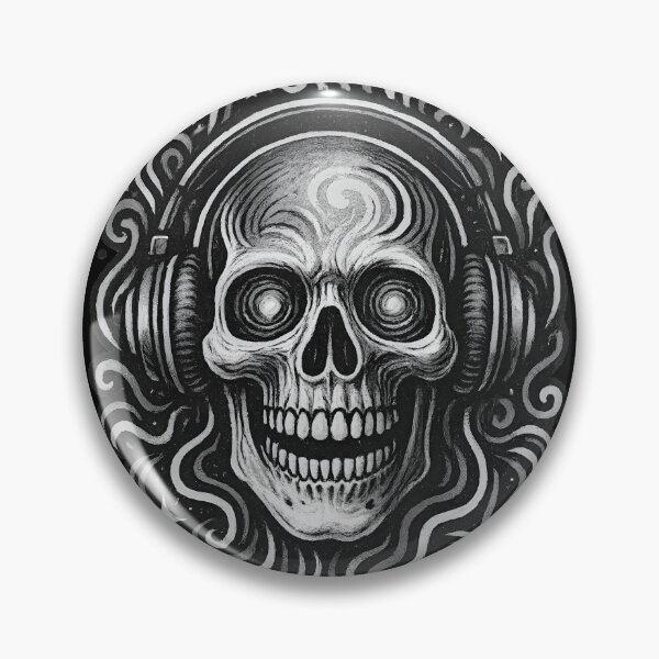 Item preview, Music from the Beyond – Psychedelic Skull designed and sold by Ambient Mind Design.