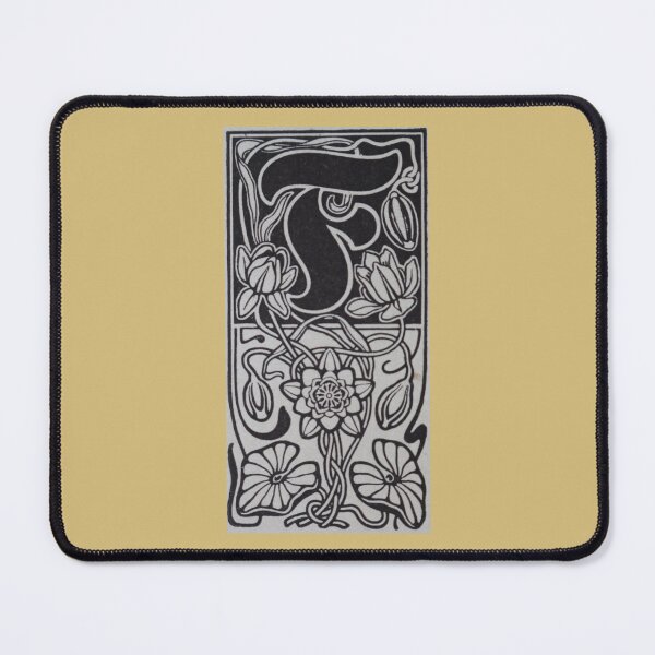 Item preview, Art by Mike Linocut digitally edited, alphabet letter F, combinable designed and sold by allartbymike.