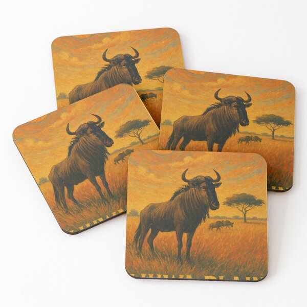 Item preview, Liuwa Plain Zambia Sunset Safari Wildlife designed and sold by Aryabek.