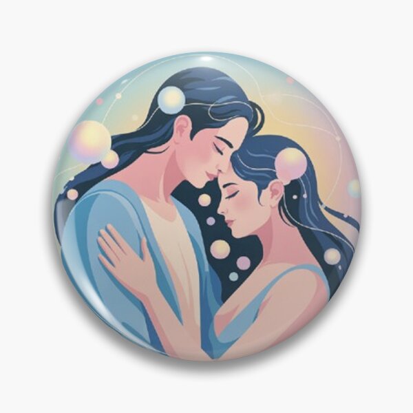 Item preview, Loving couple in surrealistic style. designed and sold by Lilashakti ⭐️ ⭐️ ⭐️ ⭐️ ⭐️.
