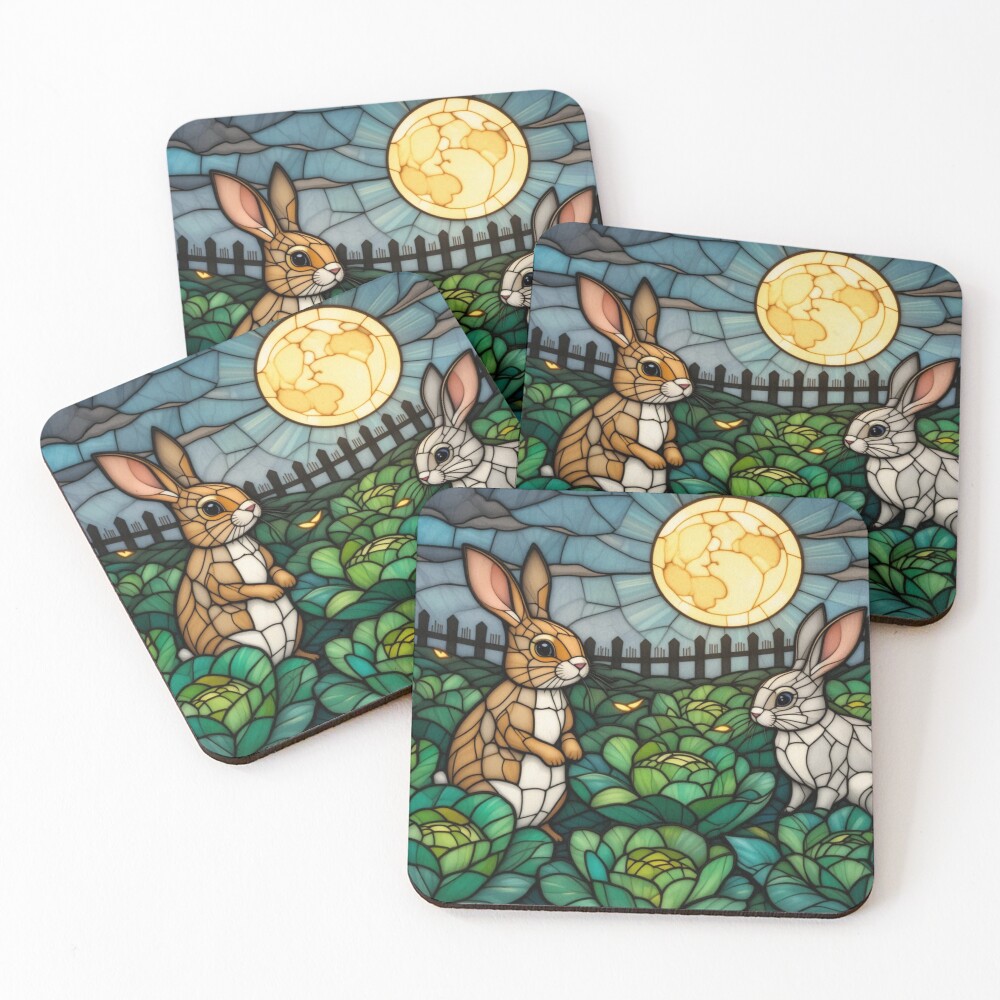 Item preview, Coasters (Set of 4) designed and sold by CircleTriangle.