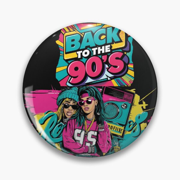 Item preview, Back to the 90s – Retro Vintage 90s Fashion T-Shirt designed and sold by Laugh & Rewind .