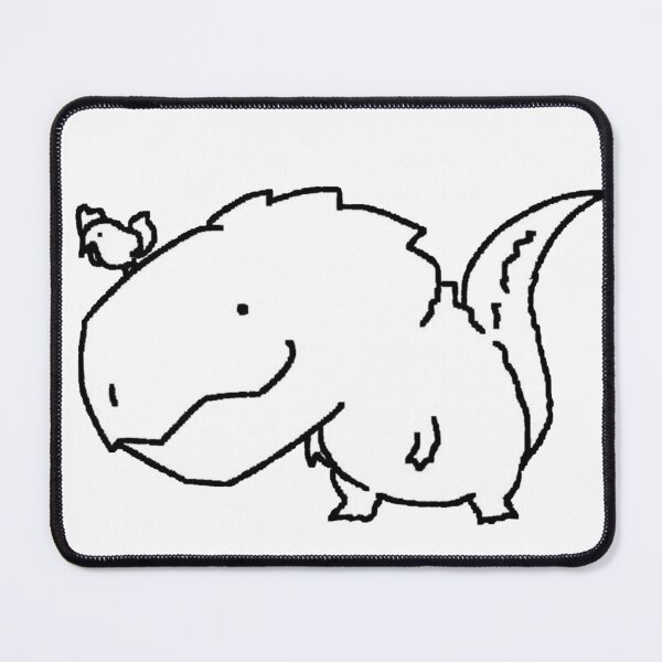 Item preview, Cute dinosaur and chicken sticker designed and sold by MafuButler.