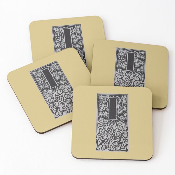 Item preview, Art by Mike Linocut digitally edited, Alphabet Letter I, combinable designed and sold by allartbymike.