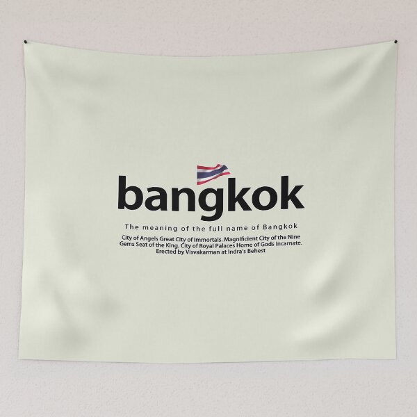 Item preview, The meaning of the full name of Bangkok designed and sold by Vanich-Panich.