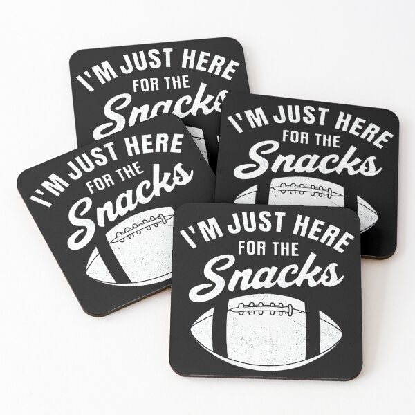 Item preview, I'm Just Here For The Snacks Rugby Fan designed and sold by AlphaTeez.