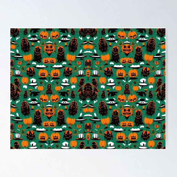 Item preview, Spooky Pattern Never Ending Continuous designed and sold by ishaank.