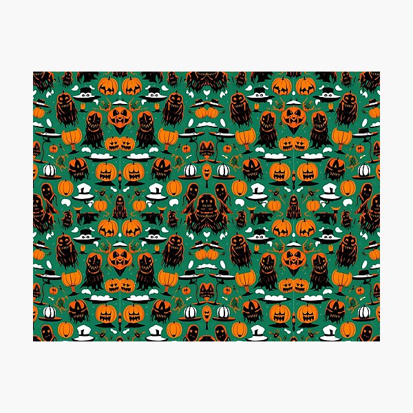 Item preview, Spooky Pattern Never Ending Continuous designed and sold by ishaank.