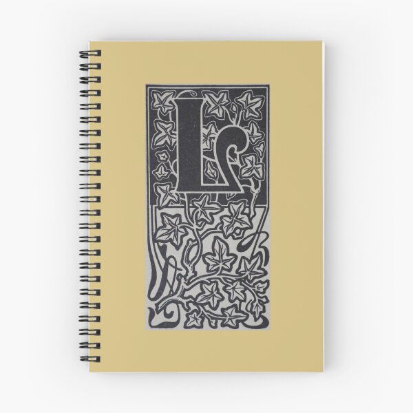 Item preview, Art by Mike Linocut digitally edited, alphabet letter L, combinable designed and sold by allartbymike.