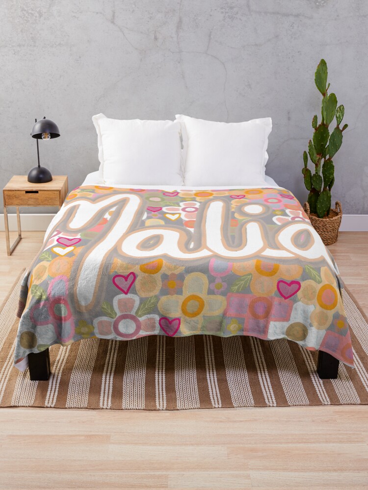 Thumbnail 1 of 6, Throw Blanket, Malia 2 designed and sold by Besmith.