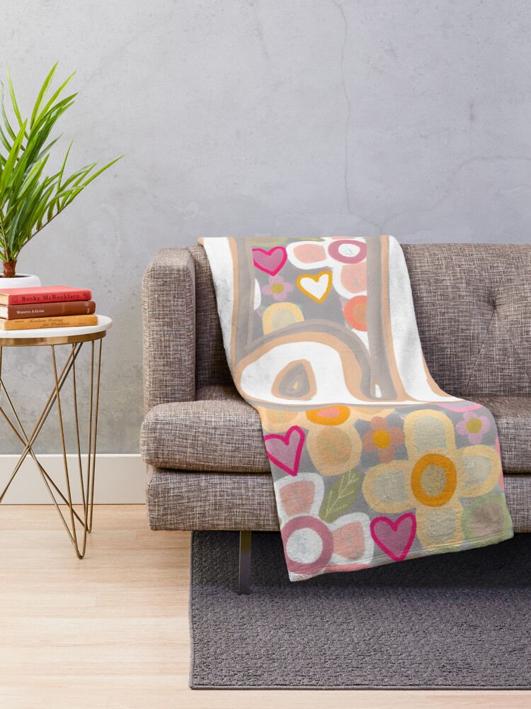Thumbnail 2 of 6, Throw Blanket, Malia 2 designed and sold by Besmith.
