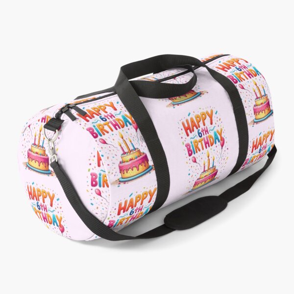Item preview, Vibrant Happy 6th Birthday designed and sold by Itsheartshop.