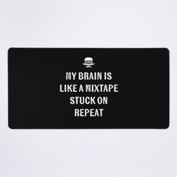 Item preview, Mixtape Brain designed and sold by MisterToggy.