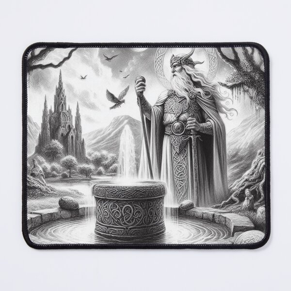 Item preview, Dian Ceth and the fountain of health (Celtic pantheon, Ireland) designed and sold by jefboutique6150.