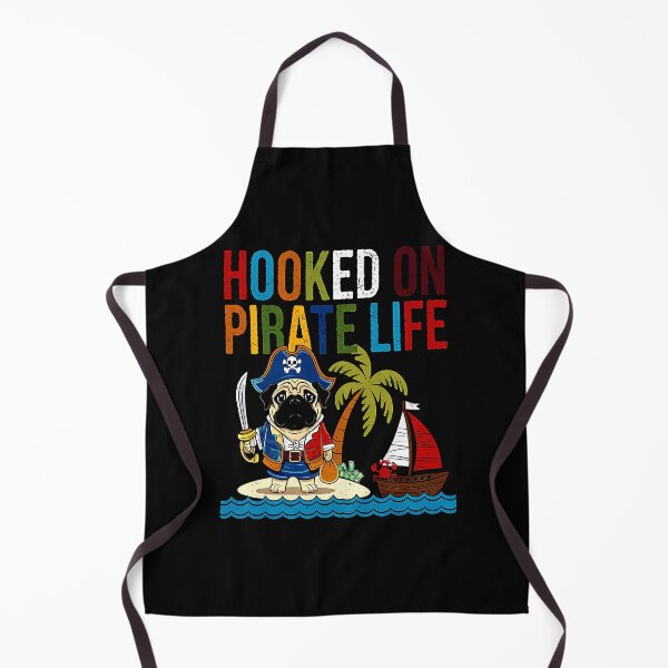Item preview, Pirate Pug Life Funny Island Adventure designed and sold by Taans-Creation.