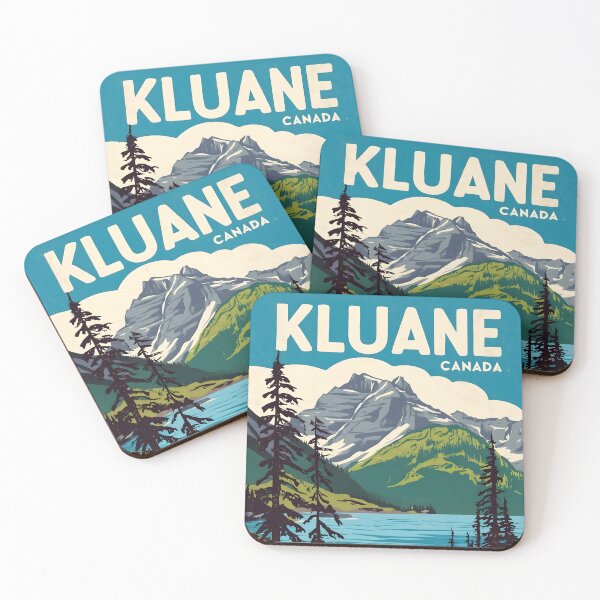 Item preview, Kluane National Park Canada Vintage Travel Tourism  designed and sold by TravelersGems.