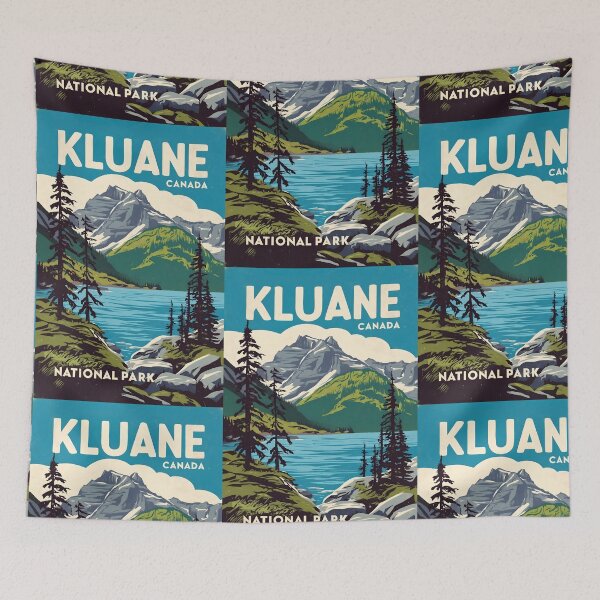 Item preview, Kluane National Park Canada Vintage Travel Tourism  designed and sold by TravelersGems.