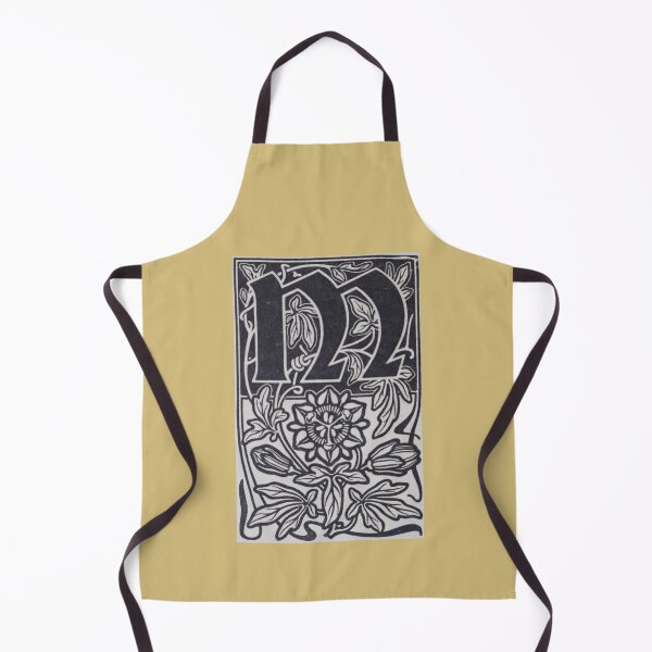 Item preview, Art by Mike Linocut digitally edited, alphabet letter M, combinable designed and sold by allartbymike.