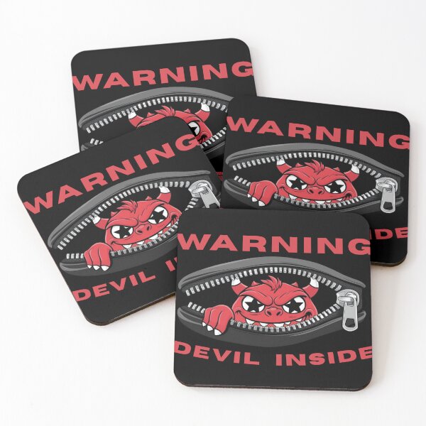 Item preview, Warning Devil Inside designed and sold by jackoslimited.