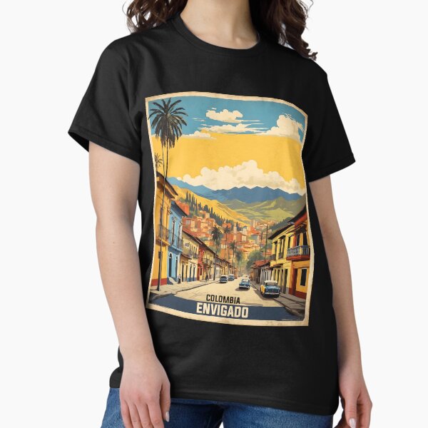Item preview, Envigado Colombia Colombia Retro Vintage Poster Tourism  designed and sold by TravelersGems.