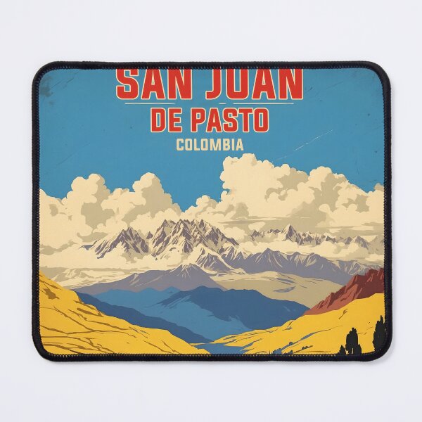 Item preview, San Juan de Pasto Colombia Retro Vintage Poster Tourism designed and sold by TravelersGems.