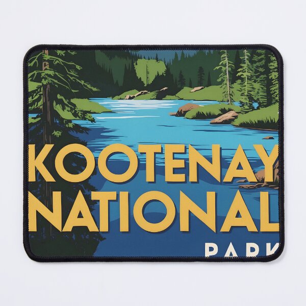 Item preview, Kootenay National Park Canada Vintage Travel Tourism  designed and sold by TravelersGems.