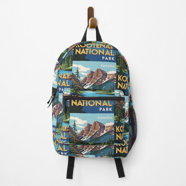 Item preview, Kootenay National Park Canada Vintage Travel Tourism designed and sold by TravelersGems.