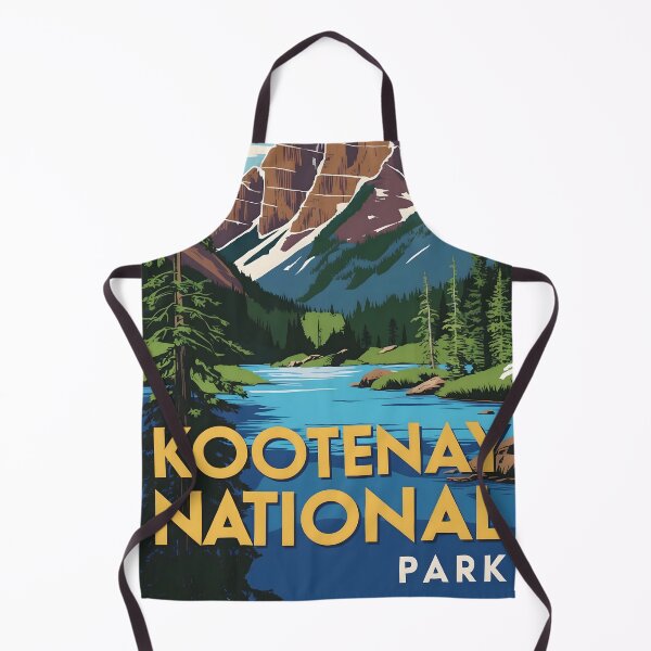 Item preview, Kootenay National Park Canada Vintage Travel Tourism  designed and sold by TravelersGems.