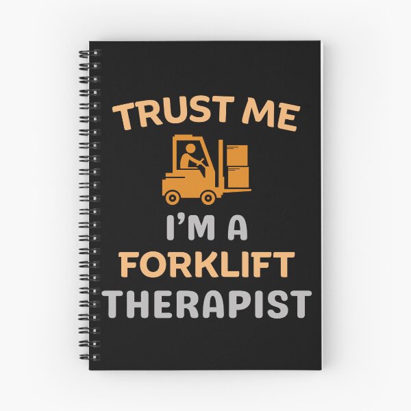 Item preview, Trust me I'm A forklift Therapist Funny Forklift Saying designed and sold by Guess4best.