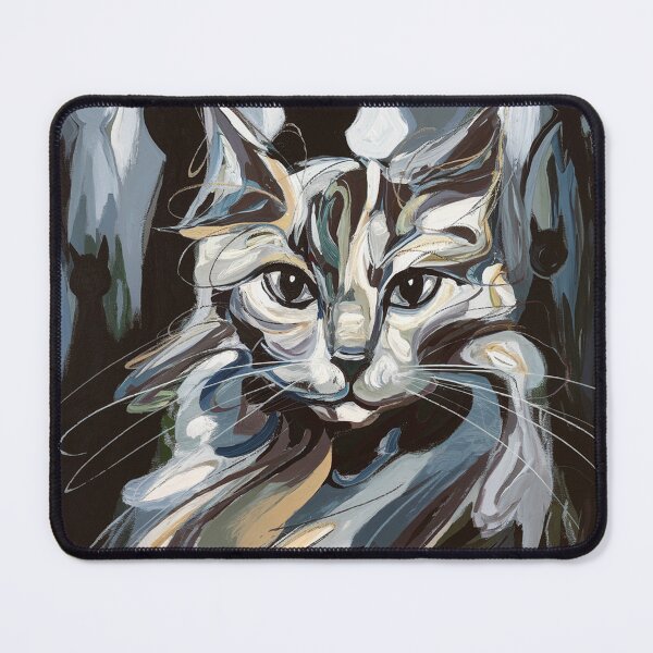Item preview, Abstraction with cats. designed and sold by Lilashakti ⭐️ ⭐️ ⭐️ ⭐️ ⭐️.