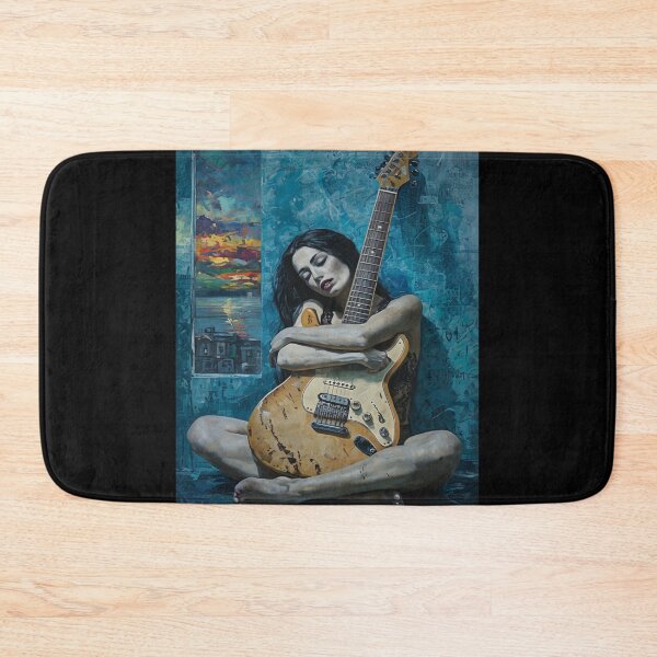 Item preview, Woman With An Electric Guitar designed and sold by Aise06.