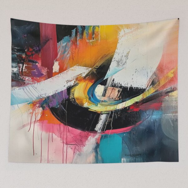 Item preview, Colorstorm Awakening – Abstract Energy Explosion designed and sold by Asif's PixelPlay.