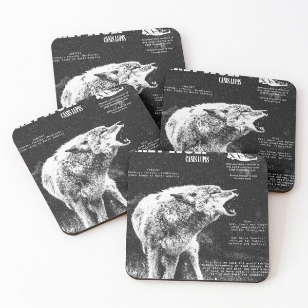 Item preview, Wolf designed and sold by Flourfloss.
