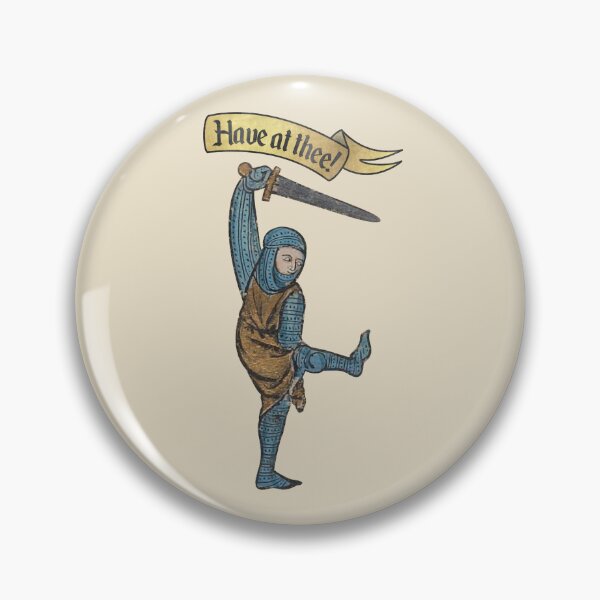 Aperçu de l'œuvre Ayez à vous un chevalier médiéval avec une épée mème médiéval créée et vendue par MargiKnights.