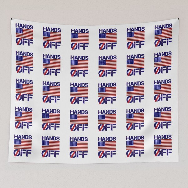 Item preview, Hands off American democracy designed and sold by amatiana.